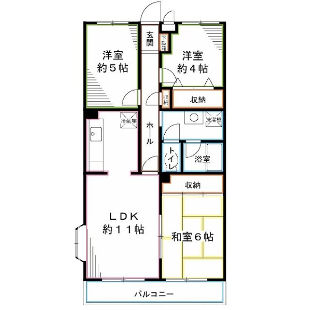 ベルヴィル小金井 間取り