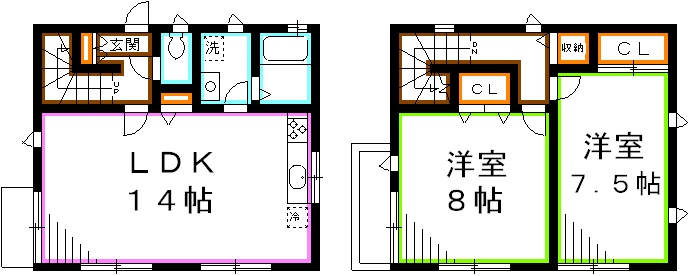 パークサイドハウス 間取り
