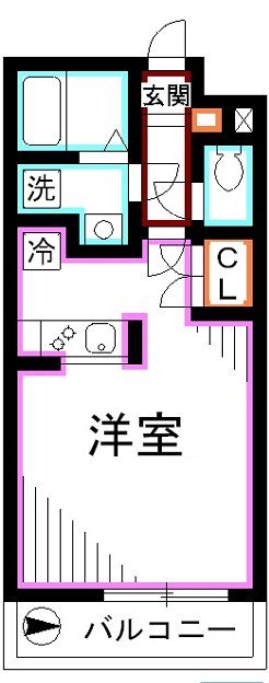 ル・ボワ武蔵境 間取り