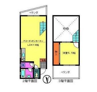 リヴィエールおぎくぼ 間取り