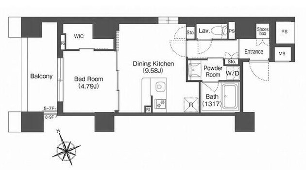 コンフォリア西荻窪 間取り