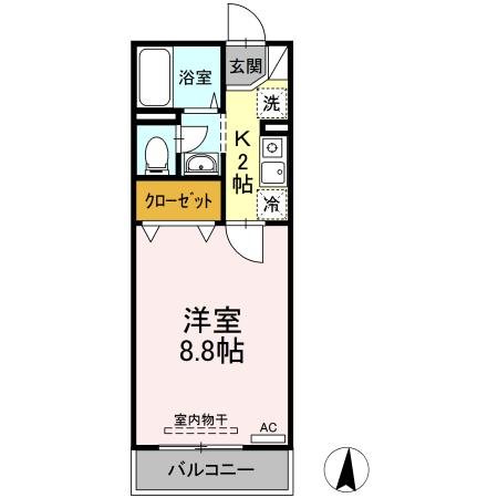 フラッツ西落合 間取り