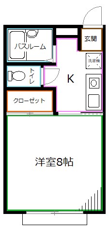 ハイムワカクサ 間取り