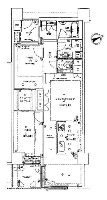 グローリオ吉祥寺本町 間取り