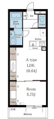 リブリ・花小金井 間取り