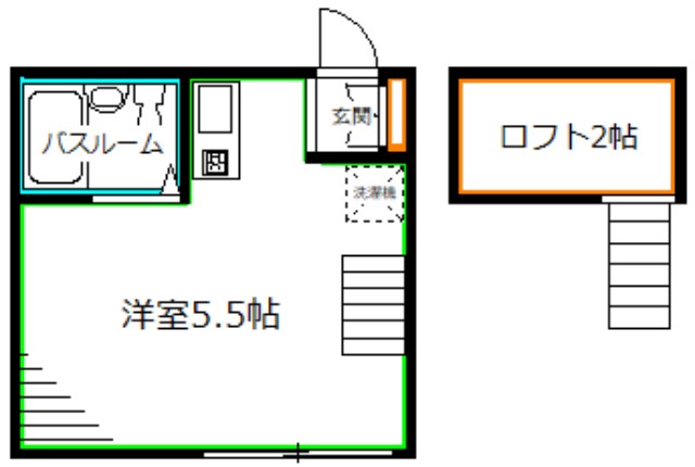 アニスAOBA 間取り