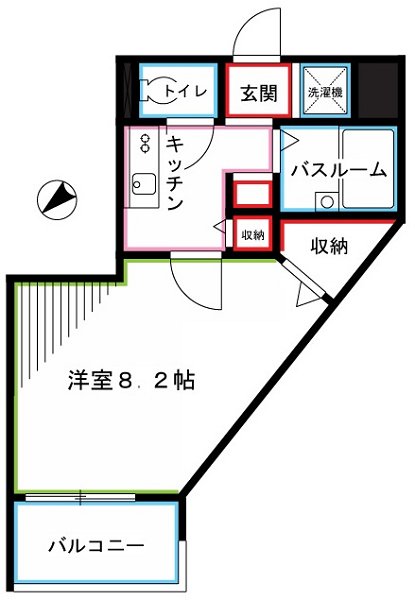 ヴェルステージ国分寺 間取り