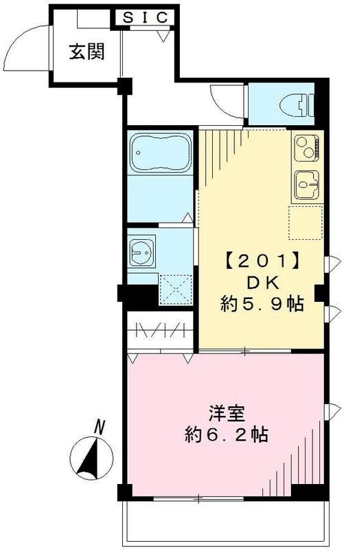 グランメゾン阿佐ヶ谷 間取り