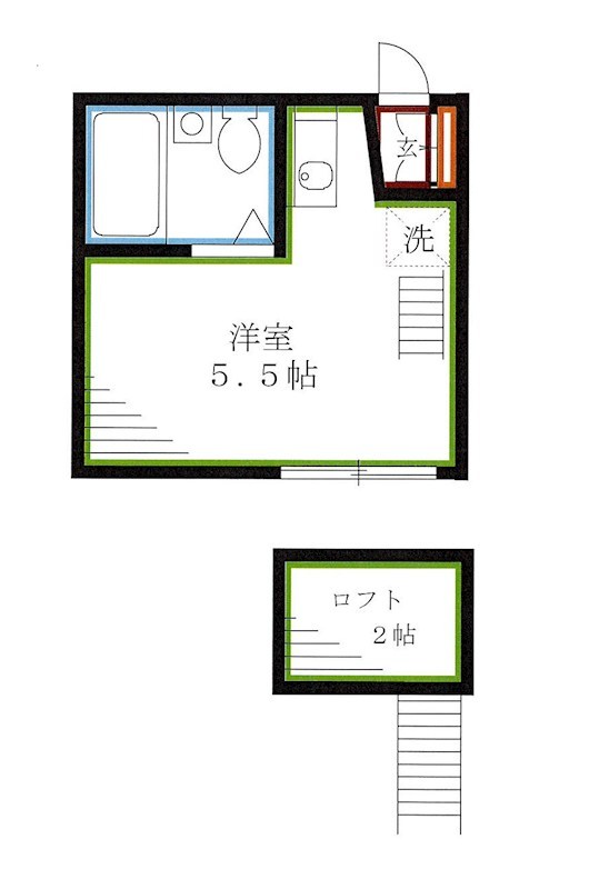 アニスAOBA 間取り