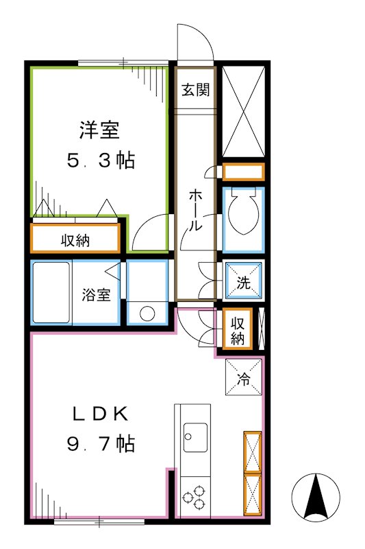 コンフォルト9 間取り