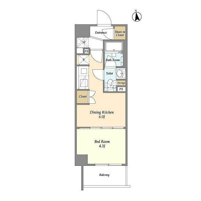 エムレジデンス中野坂上 間取り