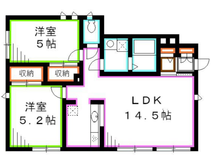 ペルルメゾン 間取り