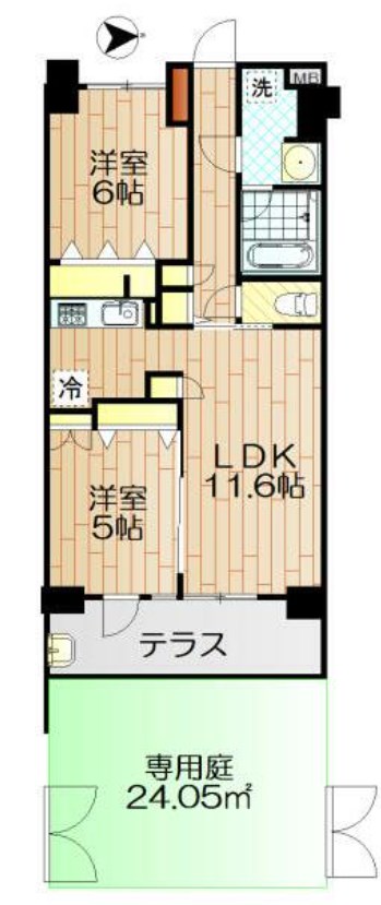 日神パレステージ武蔵関 間取り