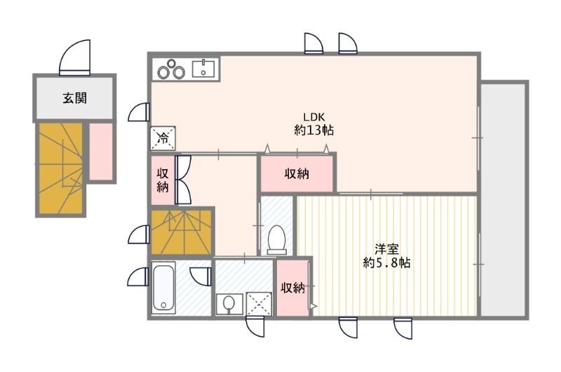 パークサイドプルメリア 間取り