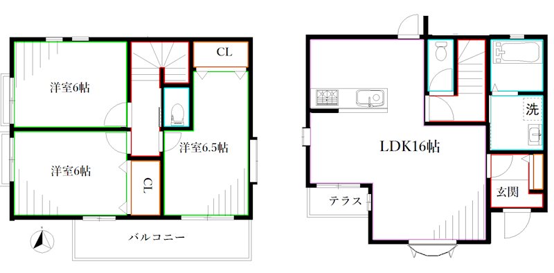 SAKIハウス 間取り