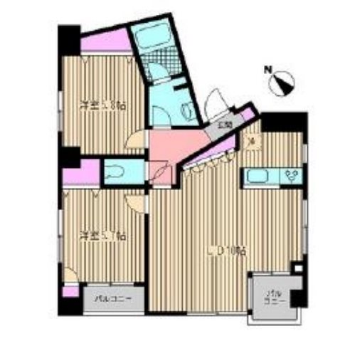 シモンズ中野 間取り