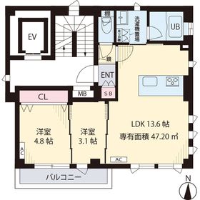 セイワ　レジデンス   間取り