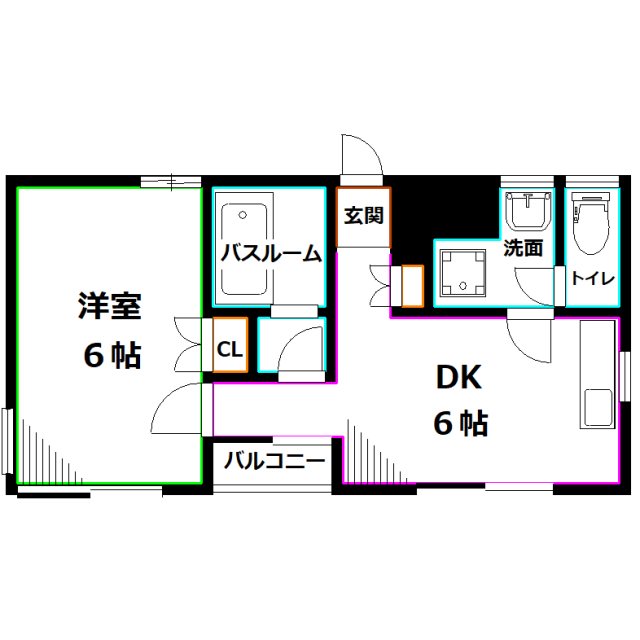 マ・メゾン 間取り