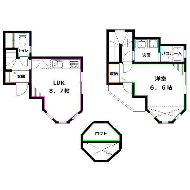 アダージョ井の頭 間取り