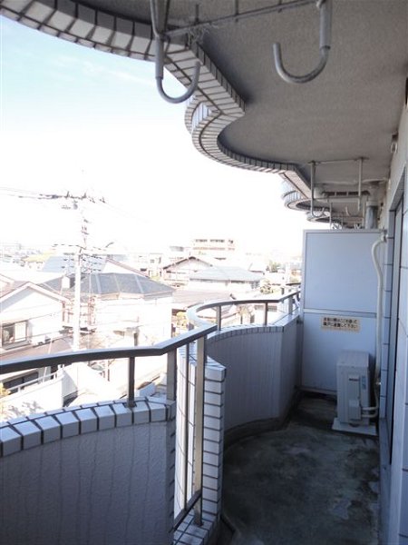 ティアラB ベランダ