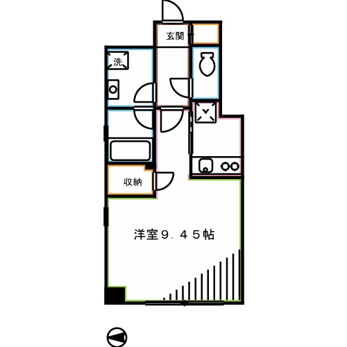 アンソレイユ 間取り