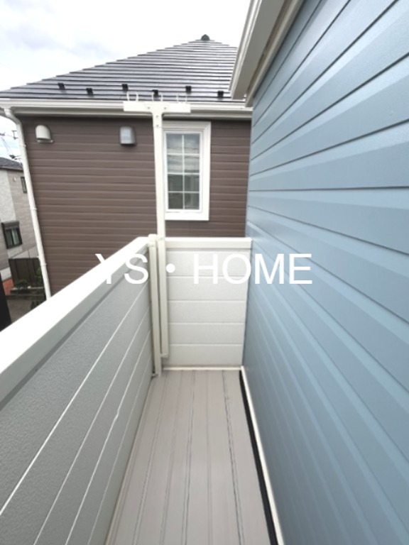 深大寺東町一戸建C棟 ベランダ