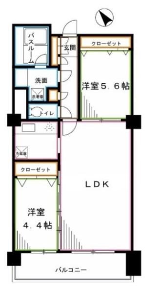 グランピラー高井戸 間取り