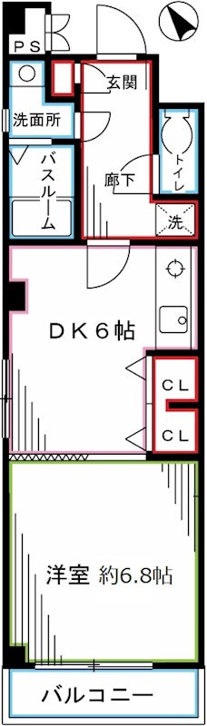ぐらんぽると国立 間取り
