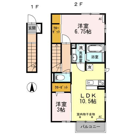 ヴィラ アカシア 間取り