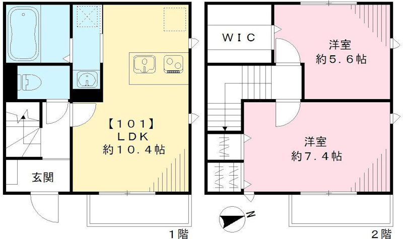 プレジール・Y 間取り