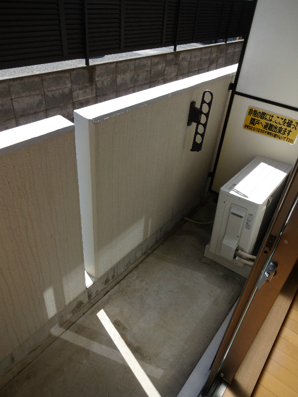 ウィングウエスト ベランダ