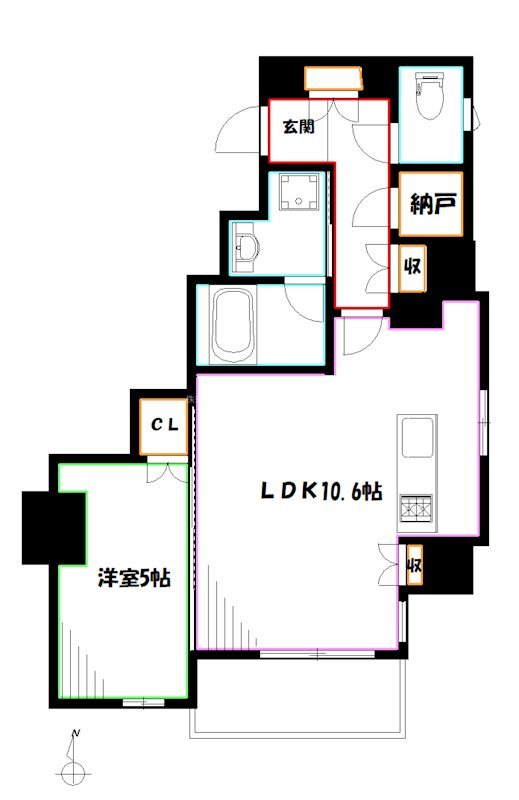 KDXレジデンス三鷹 間取り
