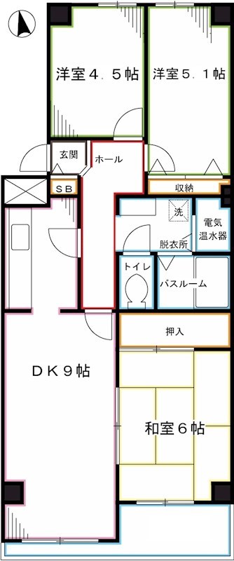 国分寺ハウス 間取り