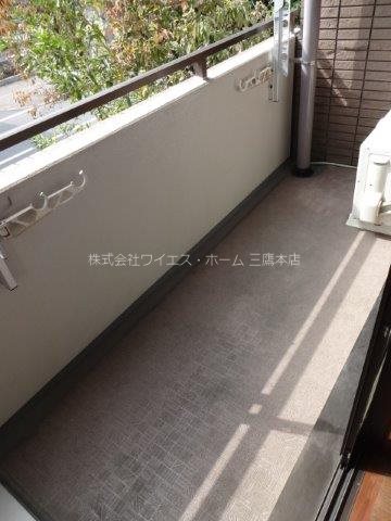 武蔵野パークヒルズ　 ベランダ