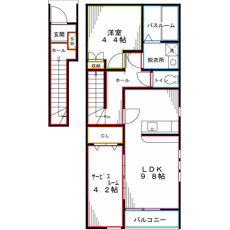 ナテューるレギューム 間取り
