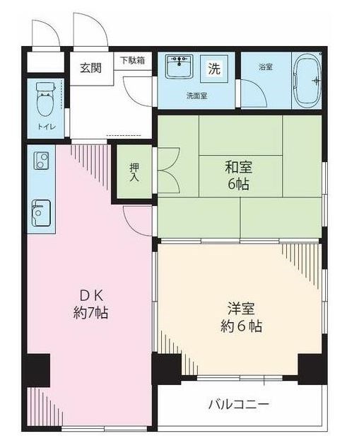 プラティーク三鷹  間取り