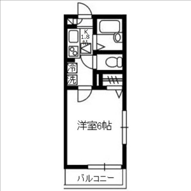 ドミトリー中野 間取り