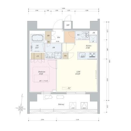 リーラ中野  間取り