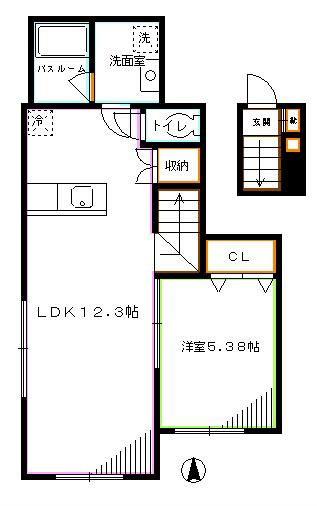 ＢＨテラス中野 間取り