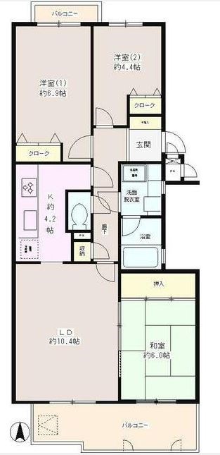 井の頭パーク・プラザ 間取り
