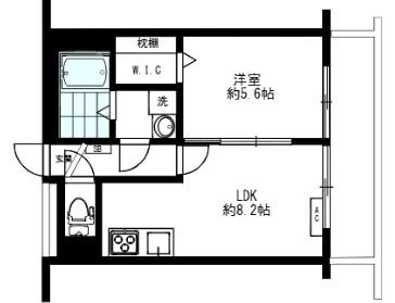 ヴィラけやき  間取り