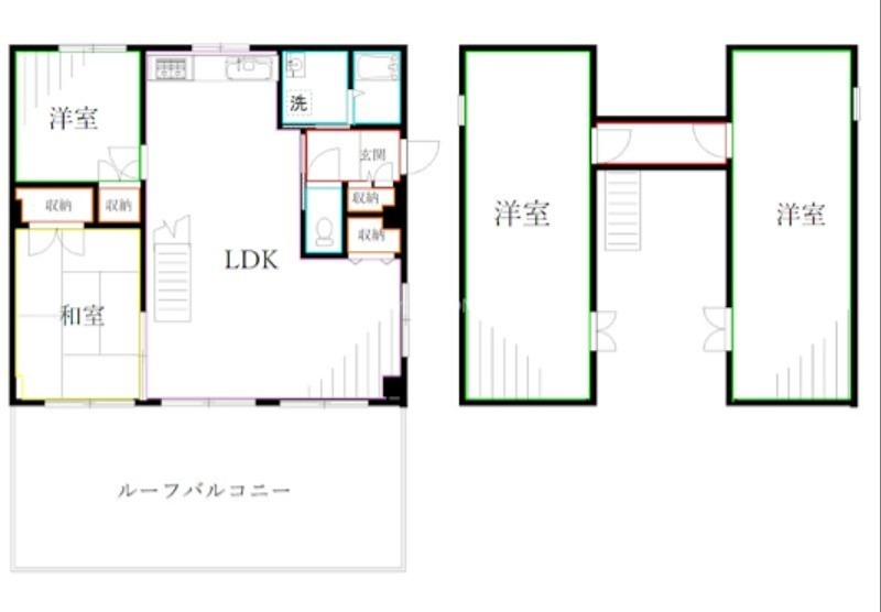 シルヴァン中原 間取り