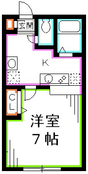 SUNハイツ 間取り