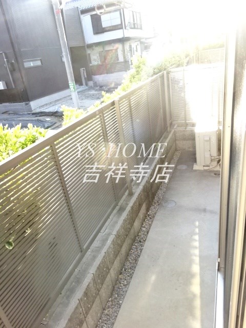 メゾンアンソレーエ ベランダ