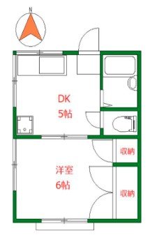 傘風子　北野 間取り