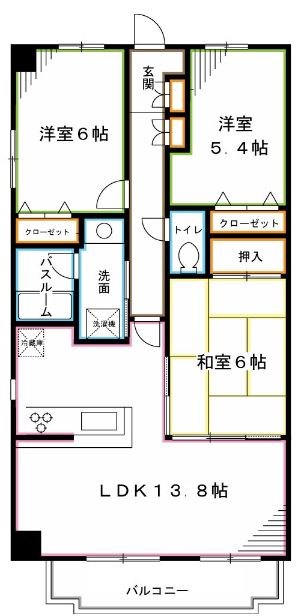 シャルマン井荻 間取り