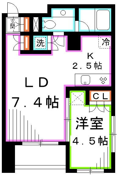 グローリオ三鷹 間取り
