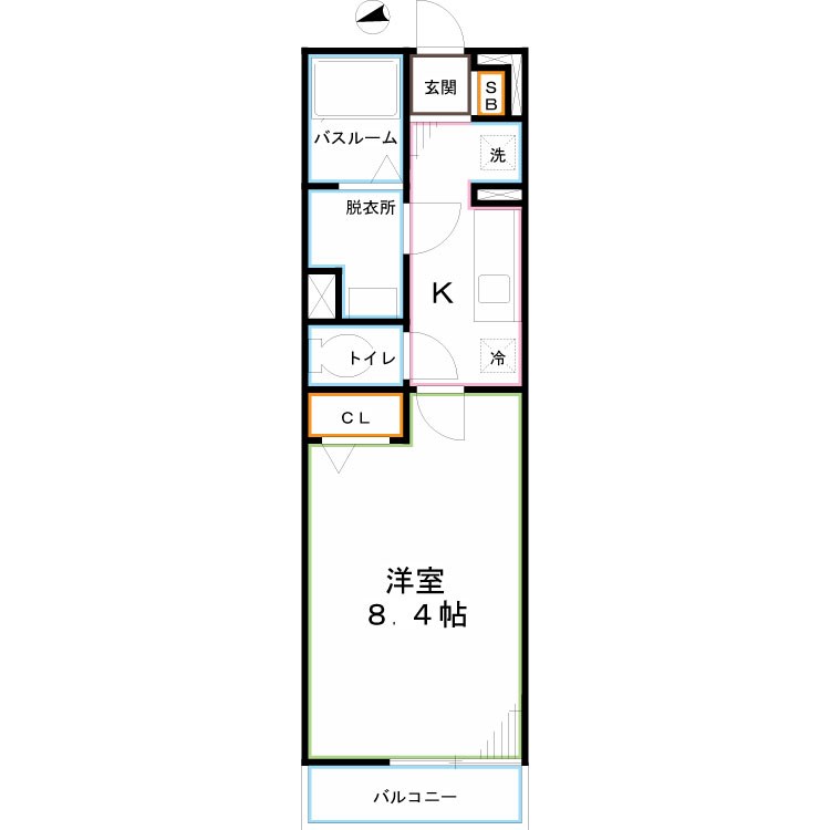 リブリ・国分寺 間取り
