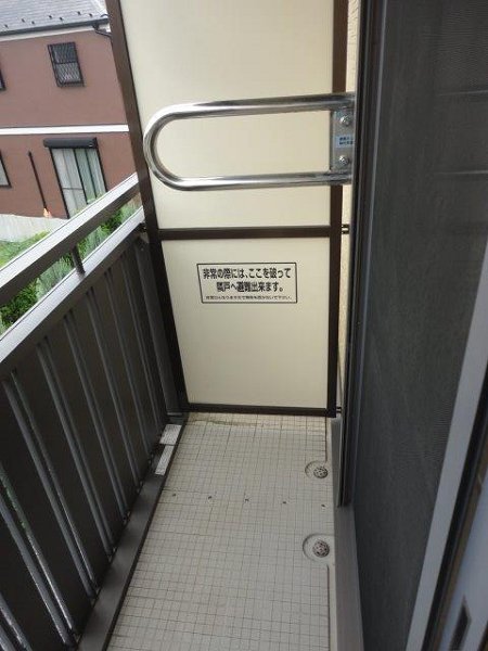 ポン・プランシュ ベランダ