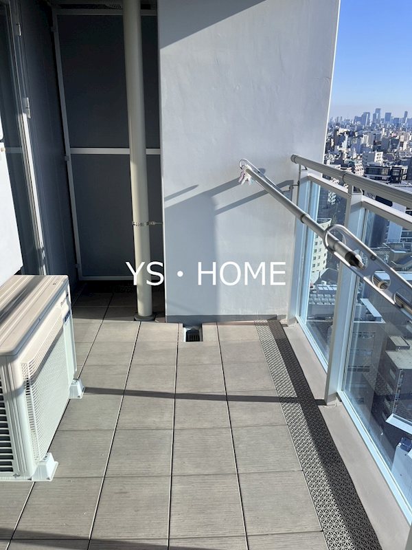 中野ツインマークタワー  ベランダ